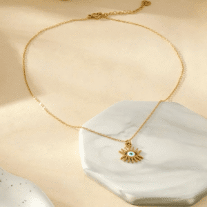 Collier doré Soledad