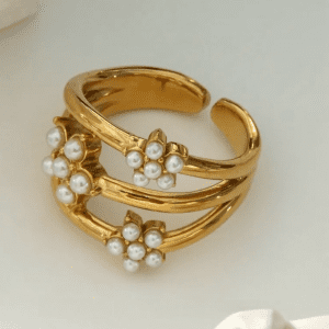 Bague dorée Sheyenne T 58