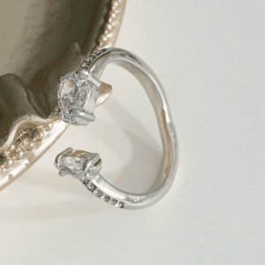 Bague argentée Jasmine T 56