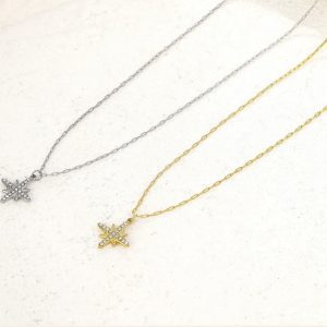 Collier argenté Aya