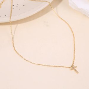 Collier doré Marie