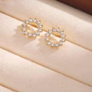 Boucles d'oreilles dorées Giorgia