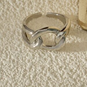 Bague argentée Léa